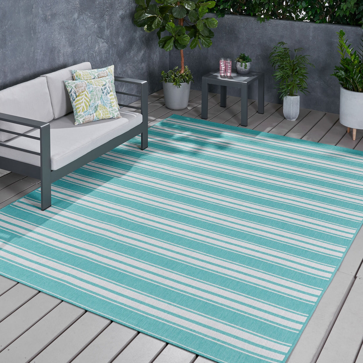 Nador Outdoor Area Rug by Christopher Knight Home