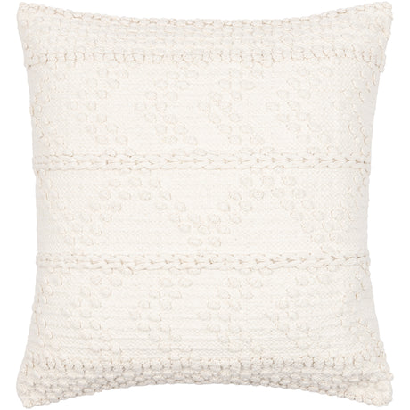 Livabliss Nadra Textured Chevron Bohemian Pillow