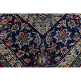 Najafabad Floral Medallion Traditional Handmade Wool Persian Area Rug - 12'10" x 9'11"