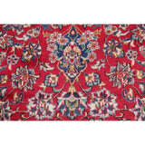 Najafabad Floral Medallion Traditional Handmade Wool Persian Area Rug - 13'10" x 9'8"