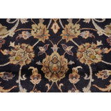 Najafabad Medallion Abrash Hand Knotted Wool Vintage Persian Area Rug - 15'11" x 10'2"