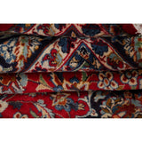 Najafabad Medallion Oriental Vintage Handmade Wool Persian Area Rug - 14'1" x 10'2"