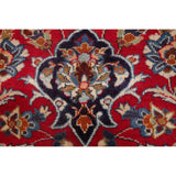 Najafabad Medallion Oriental Vintage Handmade Wool Persian Area Rug - 14'1" x 10'2"