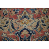Najafabad Persian Large Vintage Area Rug Handmade Wool Carpet - 9'10" x 13'10"
