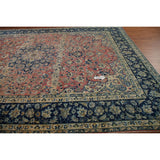 Najafabad Persian Large Vintage Area Rug Handmade Wool Carpet - 9'10" x 13'10"