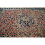Najafabad Persian Large Vintage Area Rug Handmade Wool Carpet - 9'10" x 13'10"