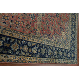 Najafabad Persian Large Vintage Area Rug Handmade Wool Carpet - 9'10" x 13'10"