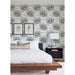 Flowers Nancy Mythic Black Floral 33' L X 20.5" W Wallpaper Roll