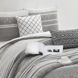 Nanshing Athena 6 Piece Contemporary Geometric Comforter Set