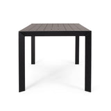 Naop Outdoor Mesh and Aluminum 7 Piece Dining Set by Christopher Knight Home