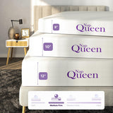 NapQueen 10" Bamboo Charcoal Memory Foam Mattress