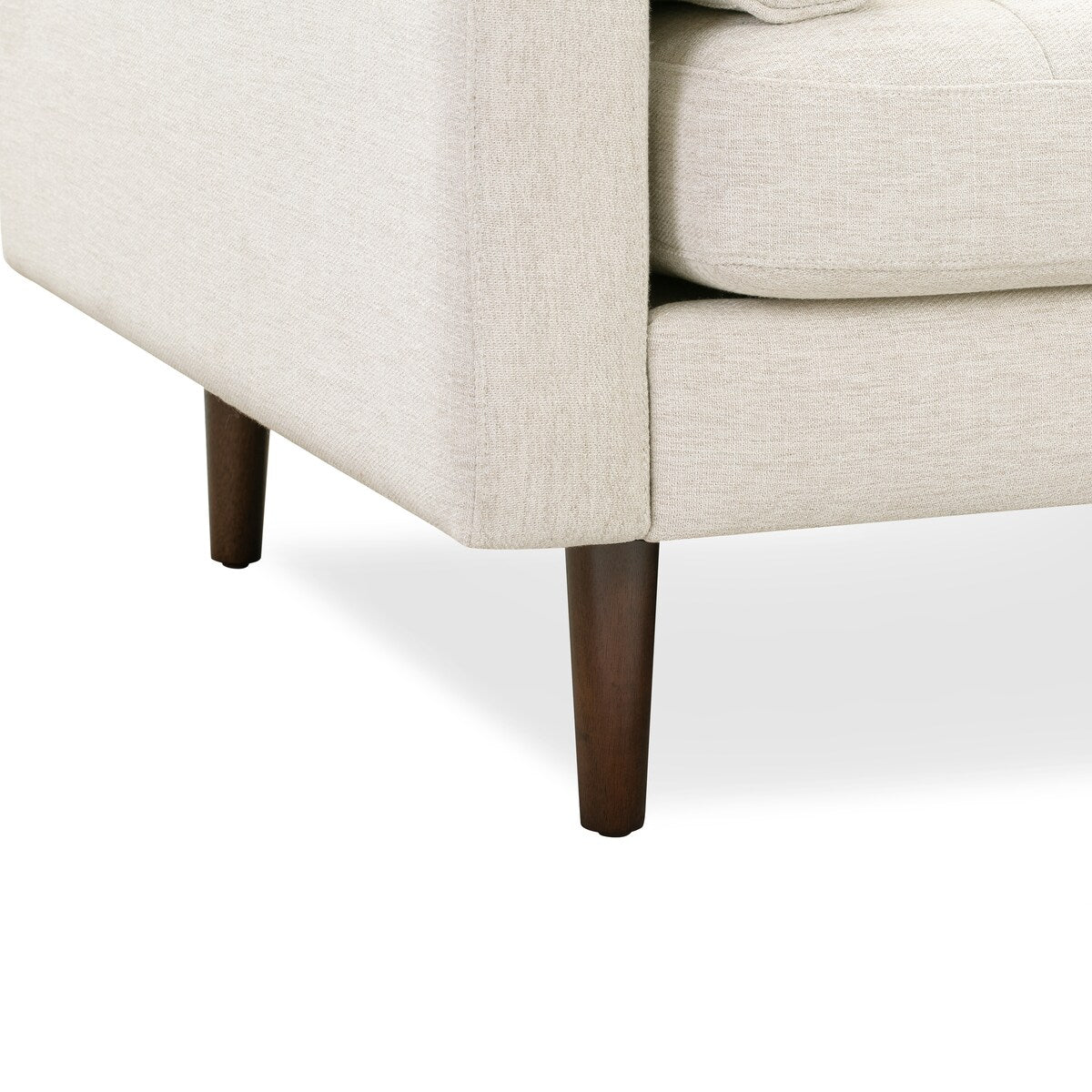 Poly & Bark Napa 72" Velvet Fabric Apartment Sofa