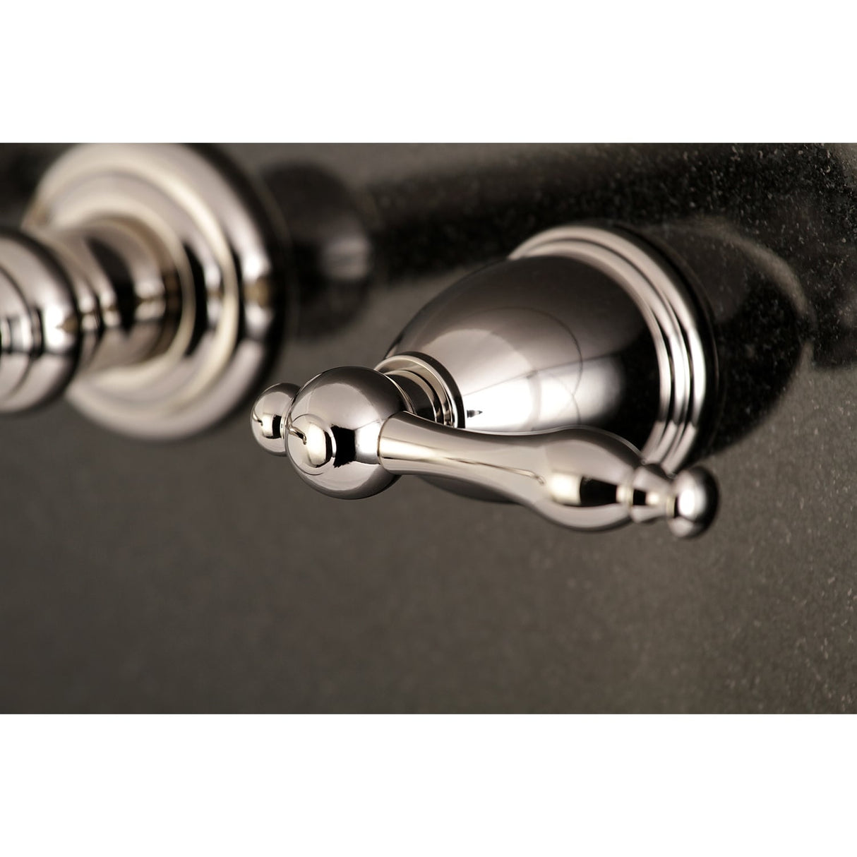 Kingston Brass Naples 3-Hole Wall Mount Roman Tub Faucet