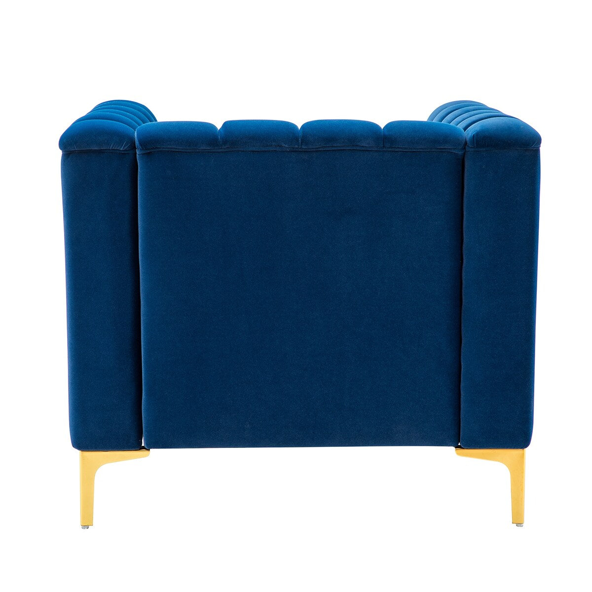 Narciso 31.9" Wide Arm Chair with Channel-tufted Design