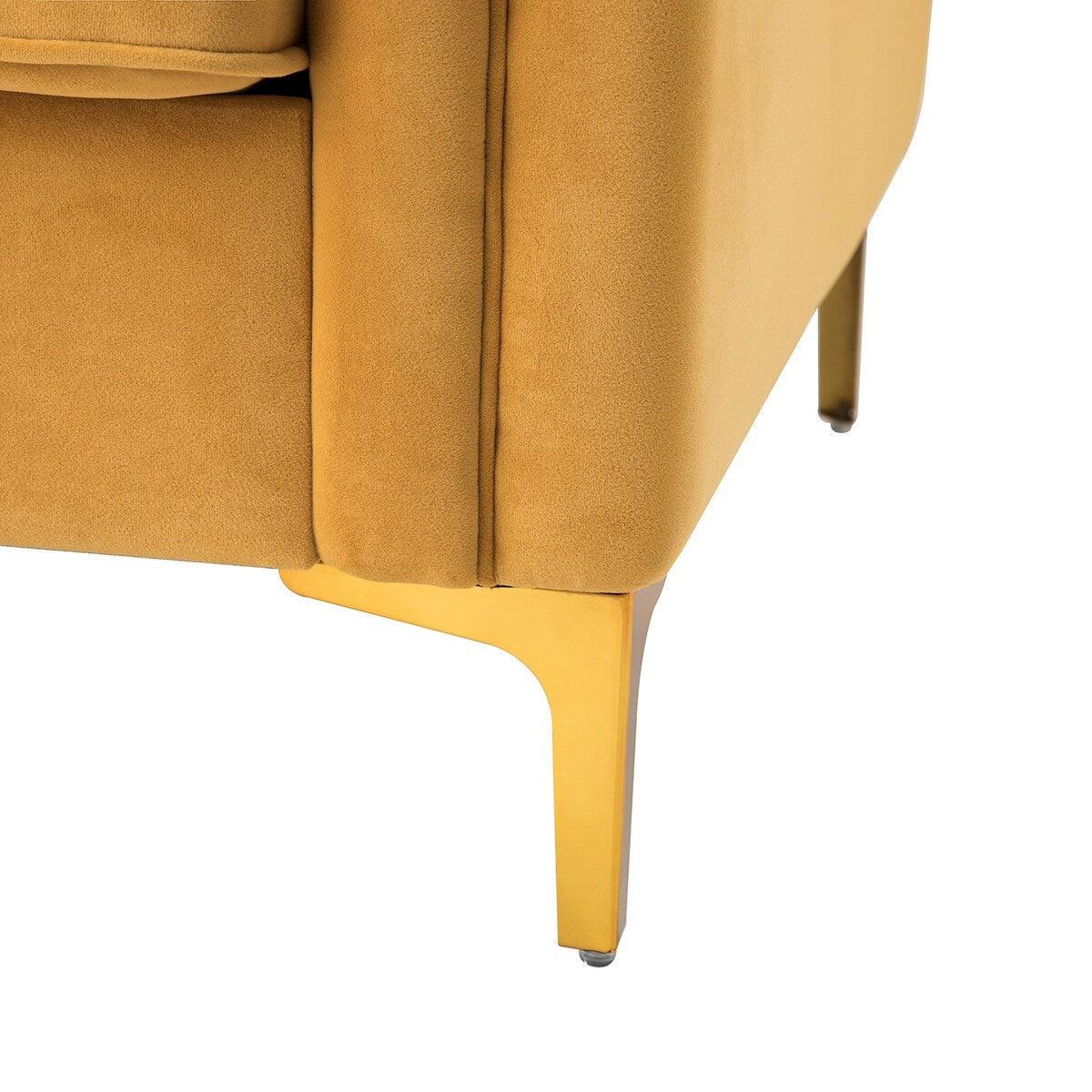 Narciso 31.9" Wide Arm Chair with Channel-tufted Design