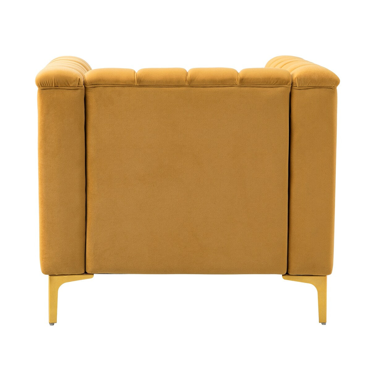 Narciso 31.9" Wide Arm Chair with Channel-tufted Design