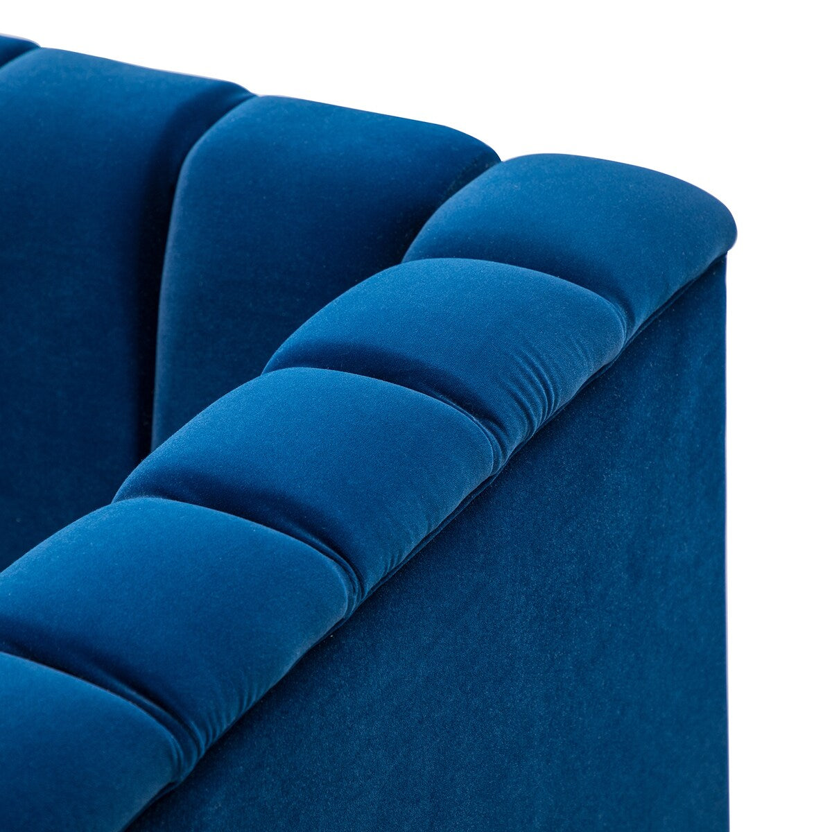 Narciso 31.9" Wide Arm Chair with Channel-tufted Design