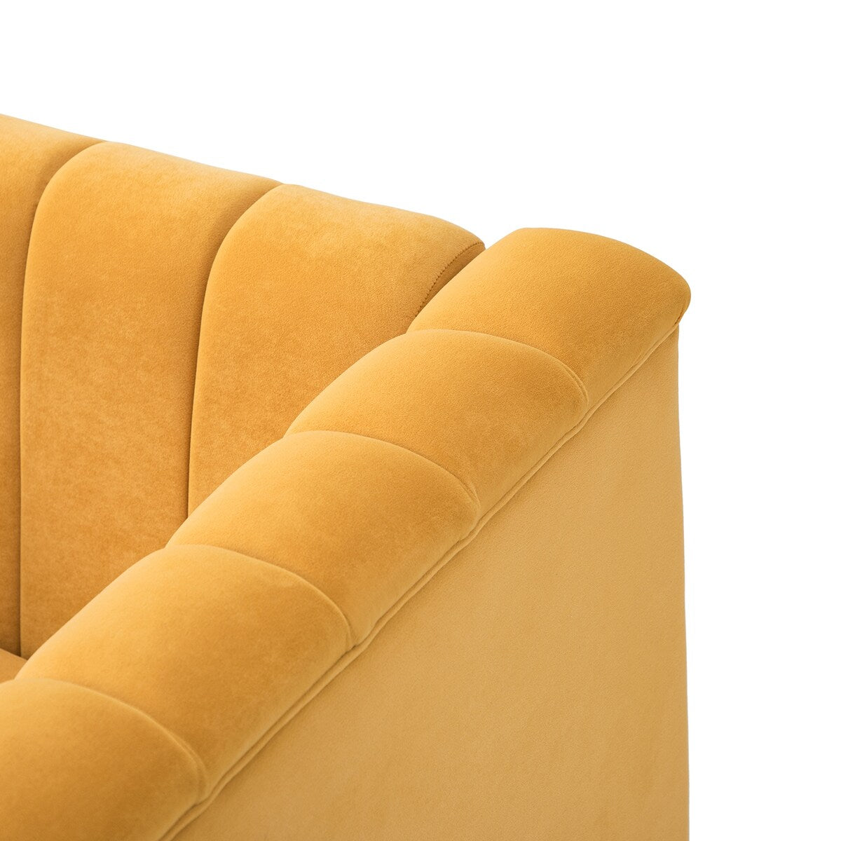 Narciso 31.9" Wide Arm Chair with Channel-tufted Design