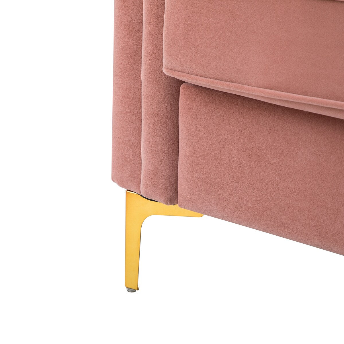 Narciso 31.9" Wide Arm Chair with Channel-tufted Design