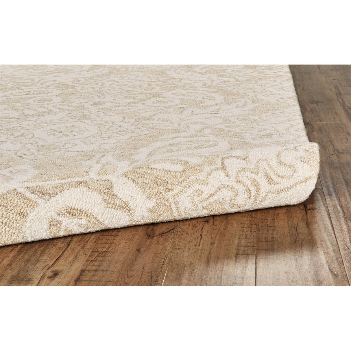Natal Modern Floral Paisley Rug, Celestial Blue/Ivory, Area Rug