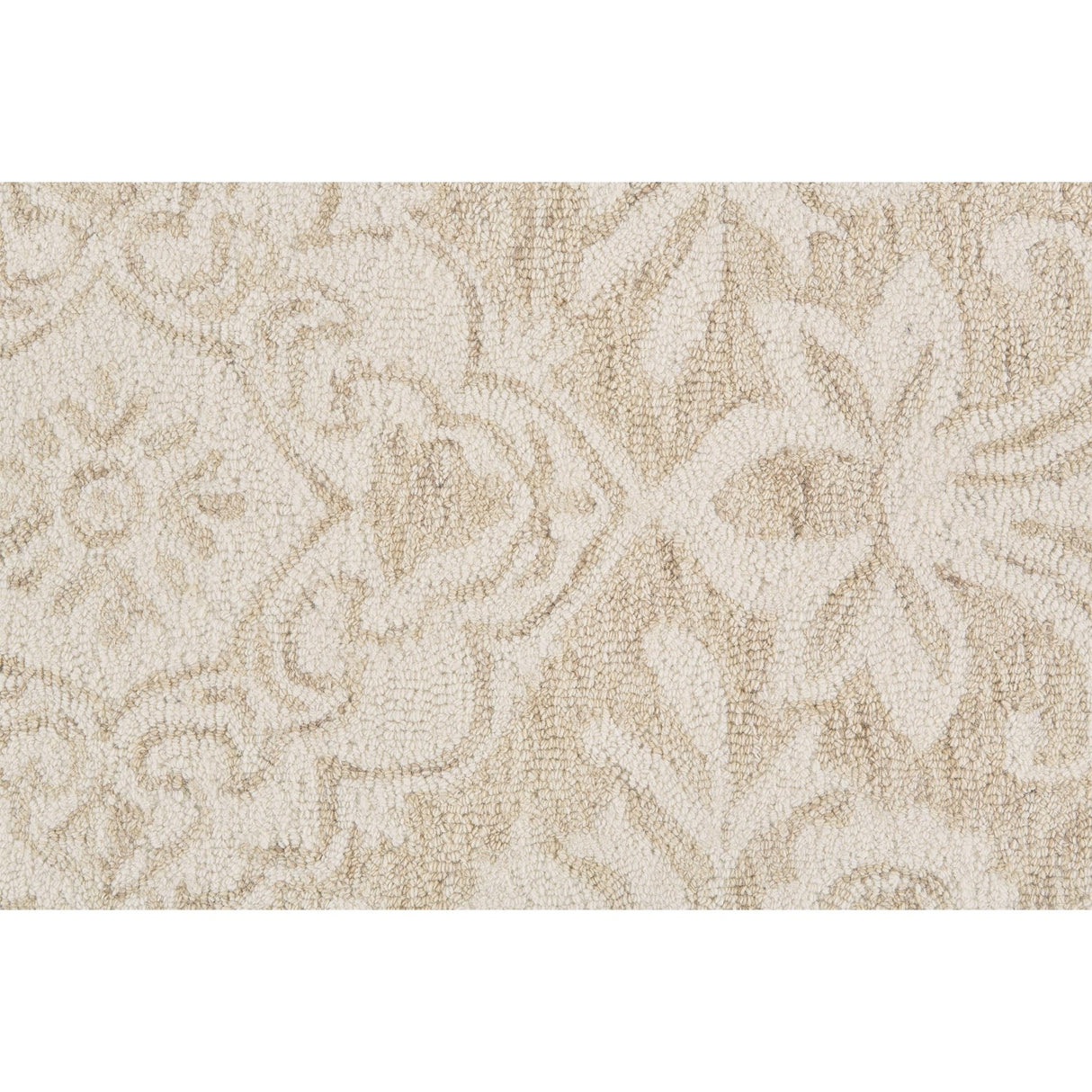 Natal Modern Floral Paisley Rug, Celestial Blue/Ivory, Area Rug
