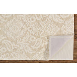 Natal Modern Floral Paisley Rug, Celestial Blue/Ivory, Area Rug