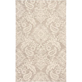 Natal Modern Floral Paisley Rug, Celestial Blue/Ivory, Area Rug