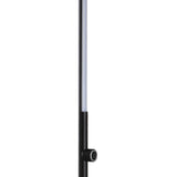 Natalie 63" LED Integrated Floor Lamp, Black by JONATHAN Y - 63" H x 33.5" W x 8.75" D
