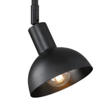 Nathan James Tamlin Wall Mounted Armed Sconce 1-Light Fixture with Plugin and On/Off Switch