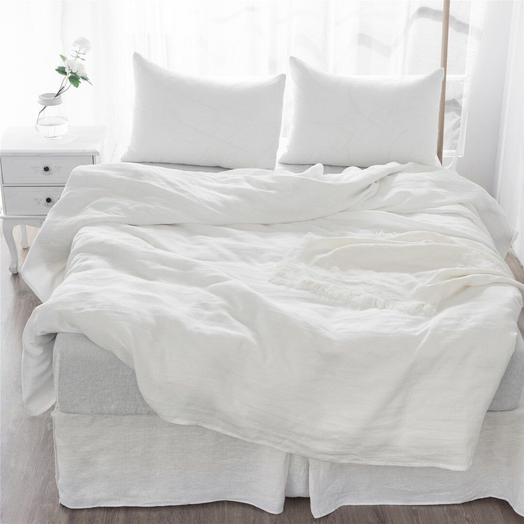 Native Linum Linen Flat Sheet Twin Size 1 Pc