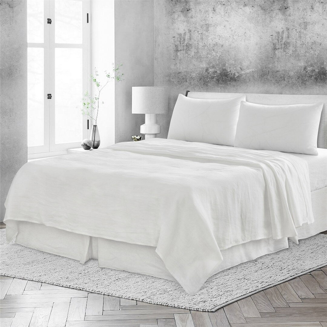 Native Linum Linen Flat Sheet Twin Size 1 Pc