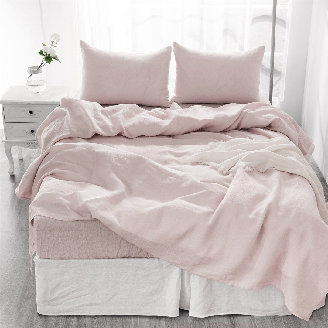 Native Linum Linen Flat Sheet Twin Size 1 Pc