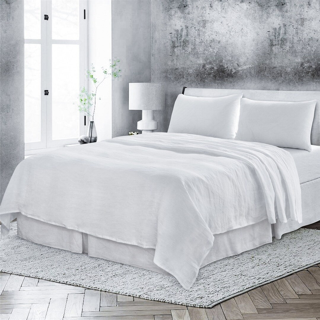 Native Linum Linen Flat Sheet Twin Size 1 Pc