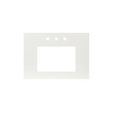 NativeStone Concrete Vanity Top - Rectangle Sink Cutout with 8" Widespread Faucet Holes (Top Only)