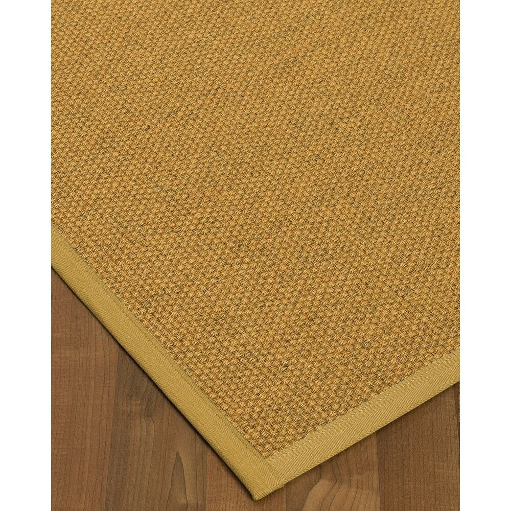 Natural Area Rugs, 10' Square, 100% Natural Fiber Avondale, Sisal Beige,Handmade,Tan Extra Wide Border - 10' x 10' Square