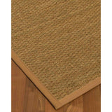 Natural Area Rugs 100%, Natural Fiber Handmade Half-Panama, Natural Seagrass Rug, Doe Border - 5' x 7'