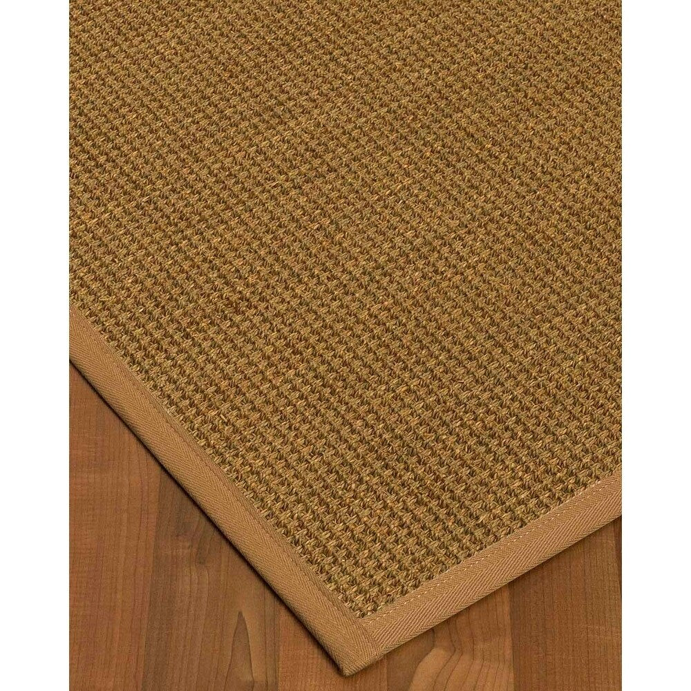 Natural Area Rugs 100%, Natural Fiber Handmade Hamptons, Natural Seagrass Rug, Doe Border - 10' x 14'
