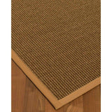 Natural Area Rugs 100%, Natural Fiber Handmade Sandstone, Brown/Multi Sisal Rug, Khaki Border - 12' x 18'