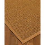 Natural Area Rugs 100%, Natural Fiber Handmade Sorrento, Tan/Multi Sisal Rug, Khaki Border - 10' x 14'