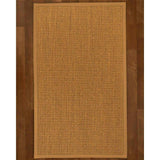 Natural Area Rugs 100%, Natural Fiber Handmade Sorrento, Tan/Multi Sisal Rug, Khaki Border - 10' x 14'