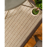 Natural Area Rugs 100 Percent Natural Fiber, Hand Loomed Windsor Multi-Color Wool Jute Rug