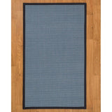 Natural Area Rugs, 5' Round, 100% Natural Fiber Pharaoh, Sisal Blue,Handmade - 5' x 5' Round