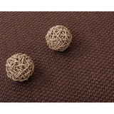 Natural Area Rugs, 7' Round, 100% Natural Fiber Triton, Sisal Brown,Handmade - 7' x 7' Round