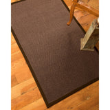 NaturalAreaRugs Alma Custom Sisal Rugs (5' by 8') Fudge Border - 5' x 8'
