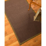 NaturalAreaRugs Alma Custom Sisal Rugs (5' by 8') Sage Border - 5' x 8'