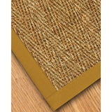 NaturalAreaRugs Everest Custom Mountain Grass Rug (5' x 8') Tan Border - 5' x 8'