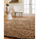 Natural Area Rugs Shag Maldives Polyester (6'X9') Rectangle Rug Honey - 6' x 9'