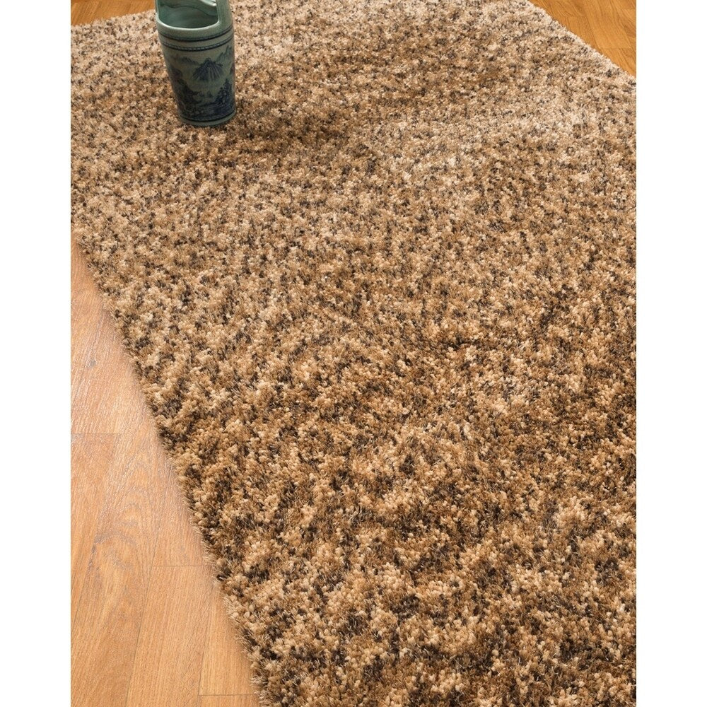 Natural Area Rugs Shag Maldives Polyester (6'X9') Rectangle Rug Honey - 6' x 9'