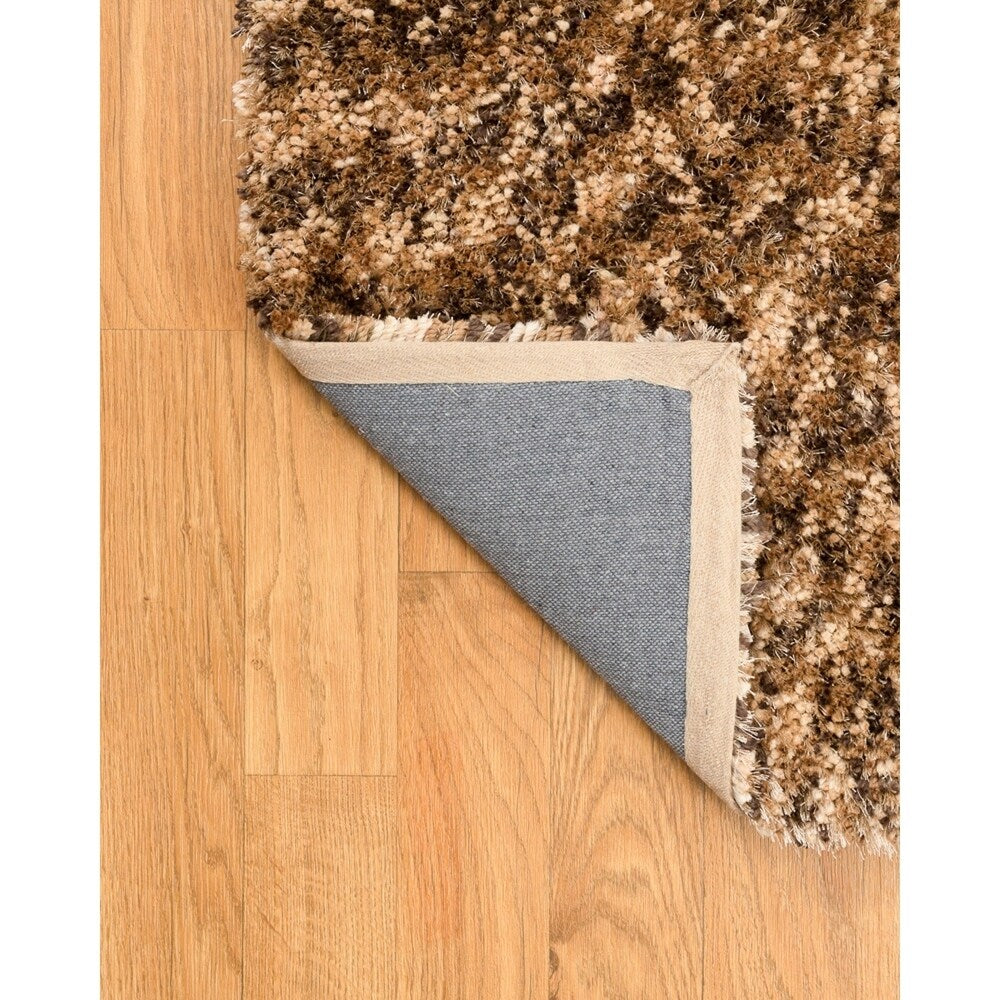 Natural Area Rugs Shag Maldives Polyester (6'X9') Rectangle Rug Honey - 6' x 9'