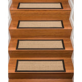 Natural Area Rugs Montreal Sisal Carpet Stair Treads (Set of 13) - 13PC (9" x 29")